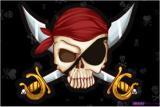 How-to-draw-jolly-roger-skull-and-cutlasses-tutorial-drawing 2